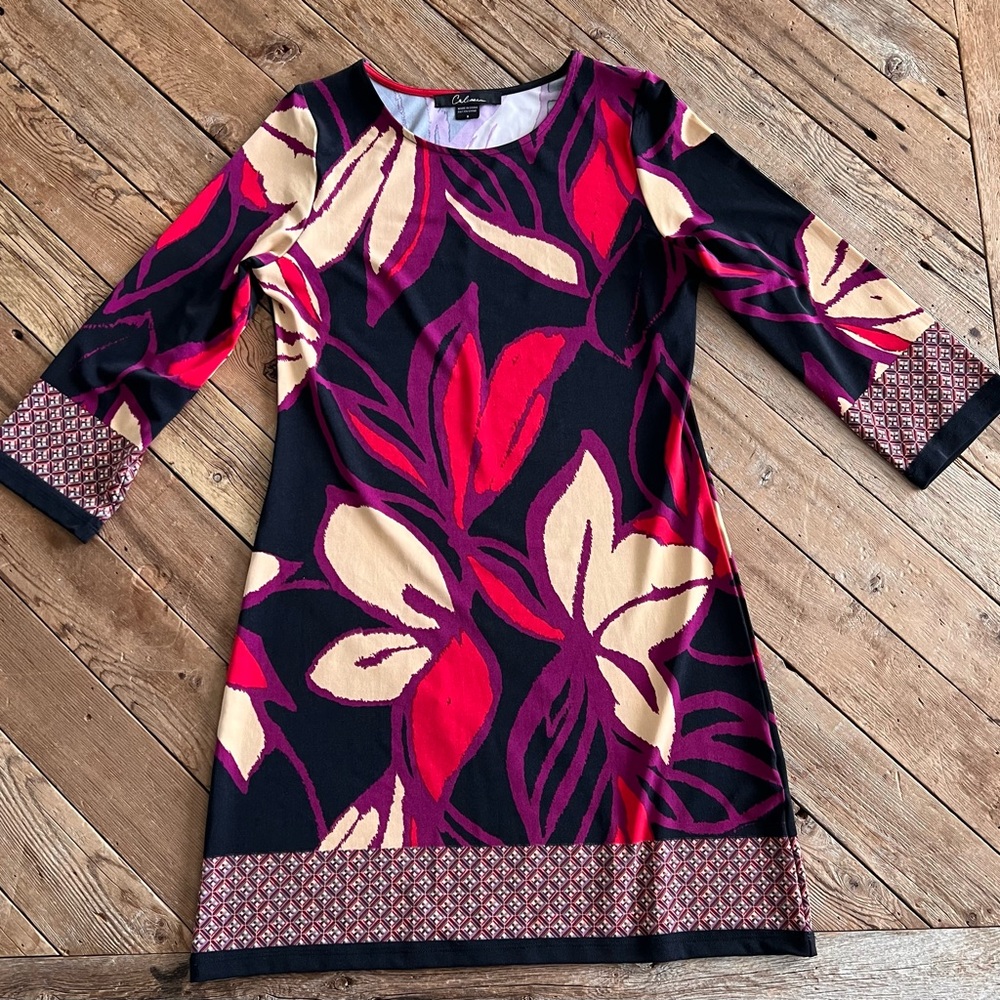 Size S Calessa Elegant Floral Women's Dress